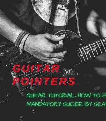 Guitar Tutorial: Slayer – Mandatory Suicide