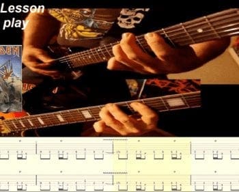 Metal Guitar: Iron Maiden – The Trooper (w/Tabs)