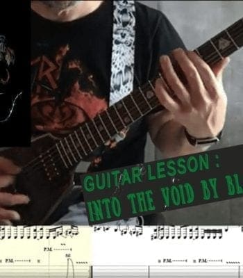 Guitar Tutorial: Black Sabbath – Into The Void