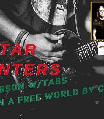 Carcass Rotting In The Free World Guitar Lesson w/ Tabs