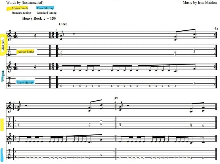 Recording an Iron Maiden Transylvania Guitar Cover